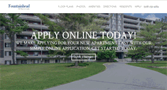 Desktop Screenshot of fountainheadapartmentsma.com